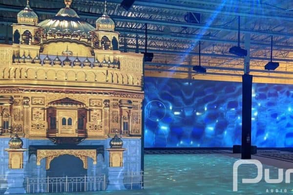 Projection Mapping, Toronto, Interactive, Laser Projectors, Golden Temple