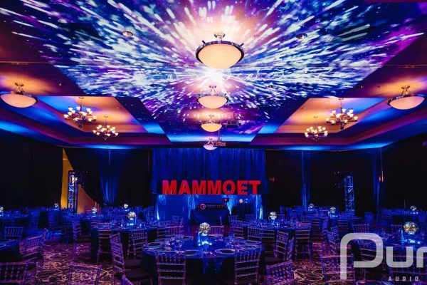 Corporate events projection mapping services